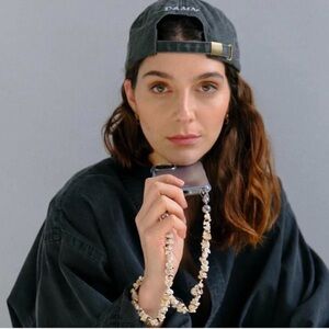 Ossa New York Nautilus Pearl shell shoulder phone chain〰️